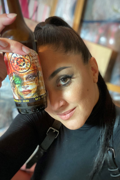 Streetart-Künstlerin Hera vom Duo Herakut aus Berlin. Fotos: Maisel & Friends